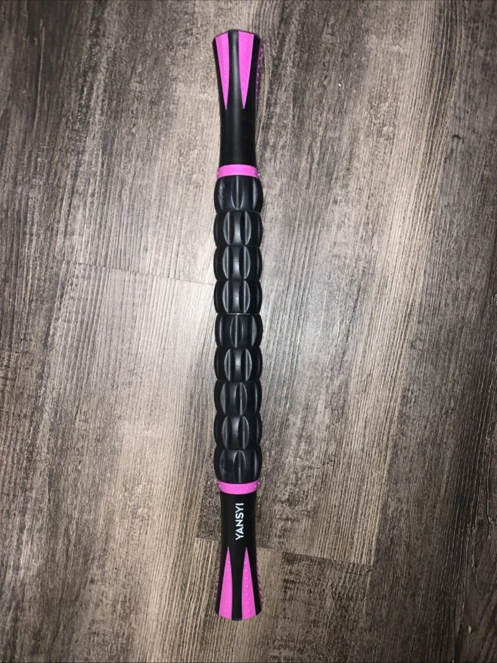 Yansyi Muscle Roller Stick Athletes Body Massage Stick Myofascial Trigger Blue 1
